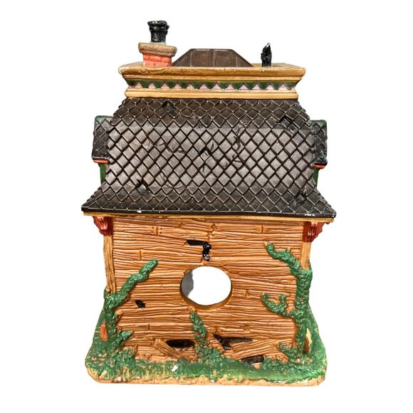 Lemax Zelda's Witch & Wizard Supply House Halloween Village WITH LIGHT WORKS - Picture 4 of 16